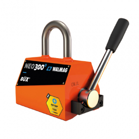 Магнітний захват NEOL1000 + BUX WALMAG - LIFTING MAGNET RAL3024